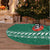 Bangladesh Christmas Tree Skirt with Black-Capped Bird Gift Stack and Green Red Snowflake Pattern - Wonder Print Shop