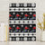 Skiing Snowflake Christmas Canvas Wall Art Xmas Holiday Patterns - Wonder Print Shop