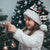 Skiing Snowflake Christmas Santa Hat Xmas Holiday Patterns - Wonder Print Shop