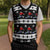 Skiing Snowflake Christmas Knitted V-Neck Vest Xmas Holiday Patterns - Wonder Print Shop