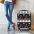 Skiing Snowflake Christmas Luggage Cover Xmas Holiday Patterns - Wonder Print Shop