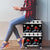 Skiing Snowflake Christmas Luggage Cover Xmas Holiday Patterns - Wonder Print Shop