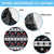 Skiing Snowflake Christmas Spare Tire Cover Xmas Holiday Patterns - Wonder Print Shop