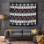 Skiing Snowflake Christmas Tapestry Xmas Holiday Patterns - Wonder Print Shop