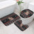 Skull Couple Christmas Bathroom Set Xmas Holiday Patterns - Wonder Print Shop