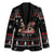 Skull Couple Christmas Blazer Xmas Holiday Patterns - Wonder Print Shop
