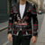 Skull Couple Christmas Blazer Xmas Holiday Patterns - Wonder Print Shop