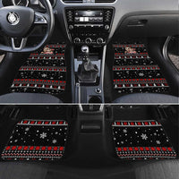 Skull Couple Christmas Car Mats Xmas Holiday Patterns - Wonder Print Shop