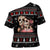 Skull Couple Christmas Cross Shoulder Shirt Xmas Holiday Patterns - Wonder Print Shop