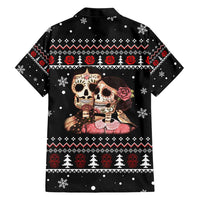 Skull Couple Christmas Hawaiian Shirt Xmas Holiday Patterns - Wonder Print Shop