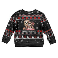 Skull Couple Christmas Kid Ugly Christmas Sweater Xmas Holiday Patterns - Wonder Print Shop