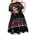 Skull Couple Christmas Kid Short Sleeve Dress Xmas Holiday Patterns - Wonder Print Shop