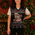 Skull Couple Christmas Knitted V-Neck Vest Xmas Holiday Patterns - Wonder Print Shop