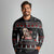 Skull Couple Christmas Long Sleeve Polo Shirt Xmas Holiday Patterns - Wonder Print Shop