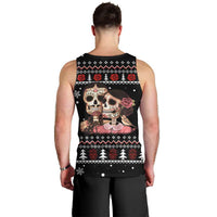 Skull Couple Christmas Men Tank Top Xmas Holiday Patterns - Wonder Print Shop