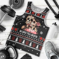 Skull Couple Christmas Men Tank Top Xmas Holiday Patterns - Wonder Print Shop