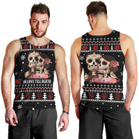 Skull Couple Christmas Men Tank Top Xmas Holiday Patterns - Wonder Print Shop