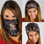 Skull Couple Christmas Neck Gaiter Xmas Holiday Patterns - Wonder Print Shop