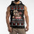 Skull Couple Christmas Sleeveless Hoodie Xmas Holiday Patterns - Wonder Print Shop