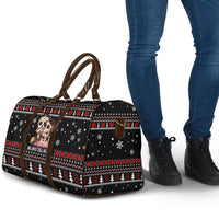 Skull Couple Christmas Travel Bag Xmas Holiday Patterns - Wonder Print Shop