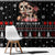 Skull Couple Christmas Window Curtain Xmas Holiday Patterns - Wonder Print Shop