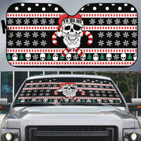 Skull Creepmas Christmas Yall Christmas Auto Sun Shade Xmas Holiday Patterns - Wonder Print Shop