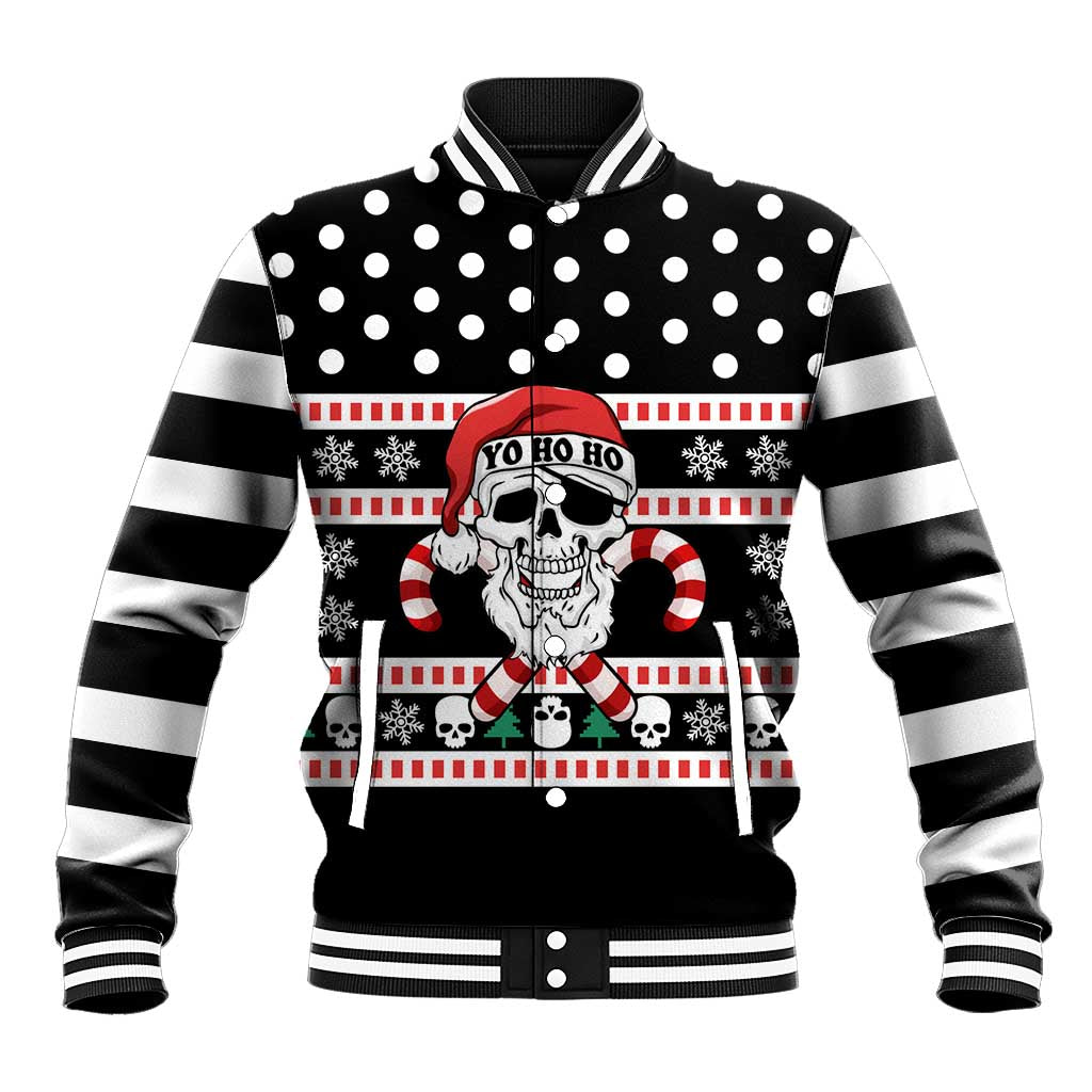 Skull Creepmas Christmas Yall Christmas Baseball Jacket Xmas Holiday Patterns - Wonder Print Shop