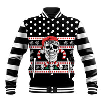 Skull Creepmas Christmas Yall Christmas Baseball Jacket Xmas Holiday Patterns - Wonder Print Shop