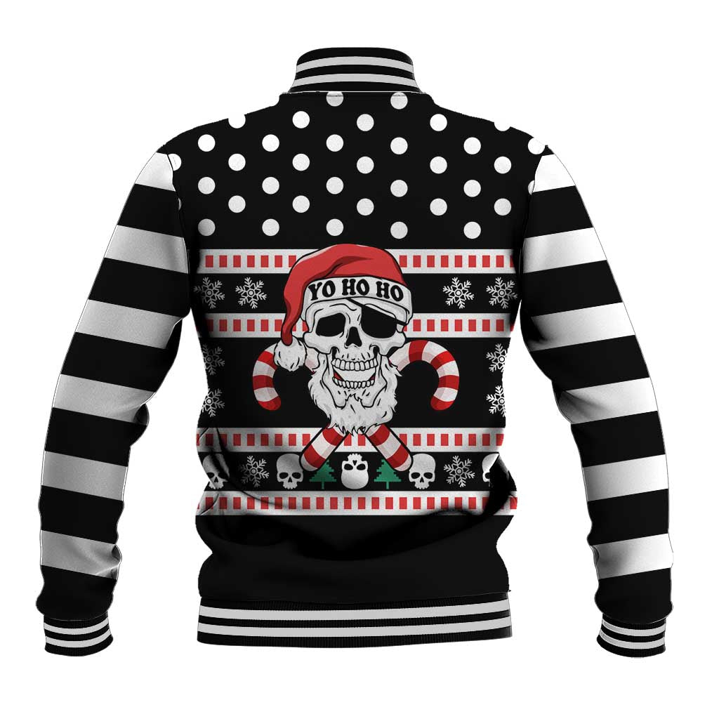 Skull Creepmas Christmas Yall Christmas Baseball Jacket Xmas Holiday Patterns - Wonder Print Shop