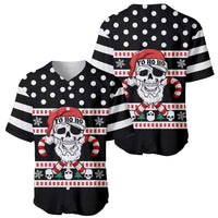 Skull Creepmas Christmas Yall Christmas Baseball Jersey Xmas Holiday Patterns - Wonder Print Shop