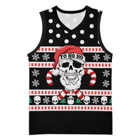 Skull Creepmas Christmas Yall Christmas Basketball Jersey Xmas Holiday Patterns - Wonder Print Shop