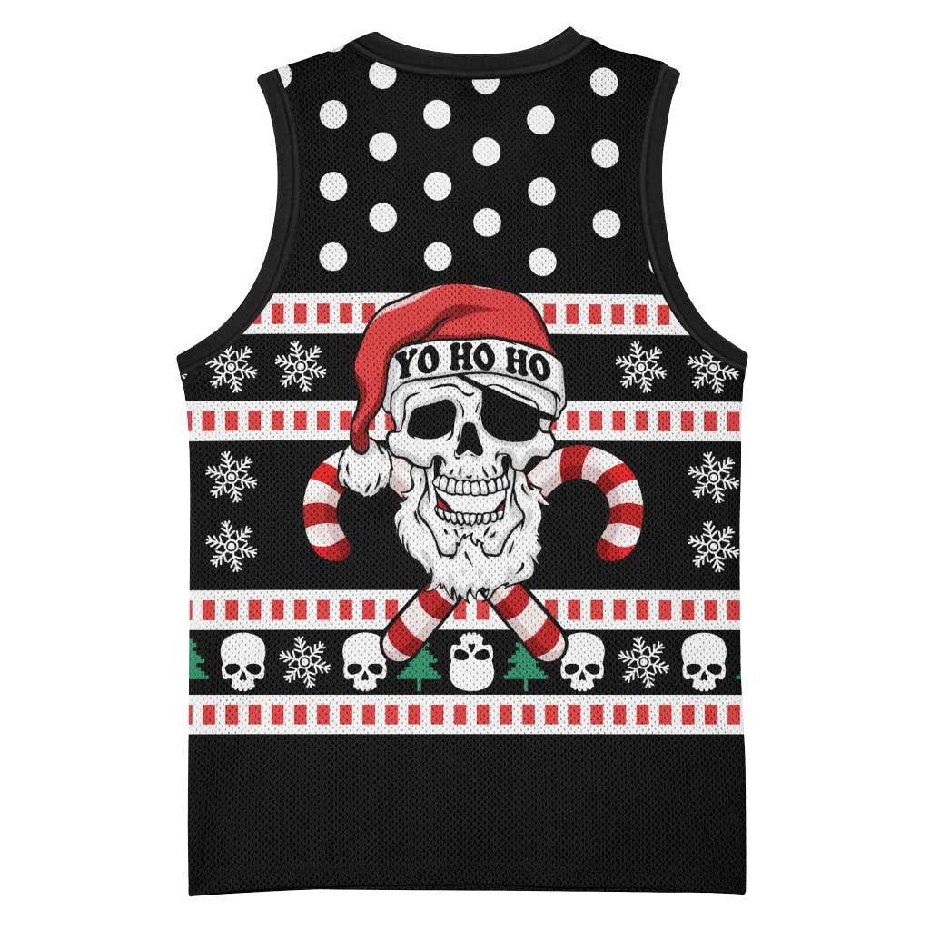 Skull Creepmas Christmas Yall Christmas Basketball Jersey Xmas Holiday Patterns - Wonder Print Shop
