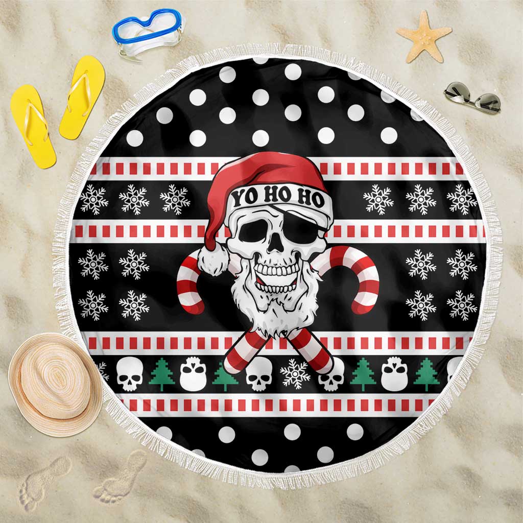 Skull Creepmas Christmas Yall Christmas Beach Blanket Xmas Holiday Patterns - Wonder Print Shop