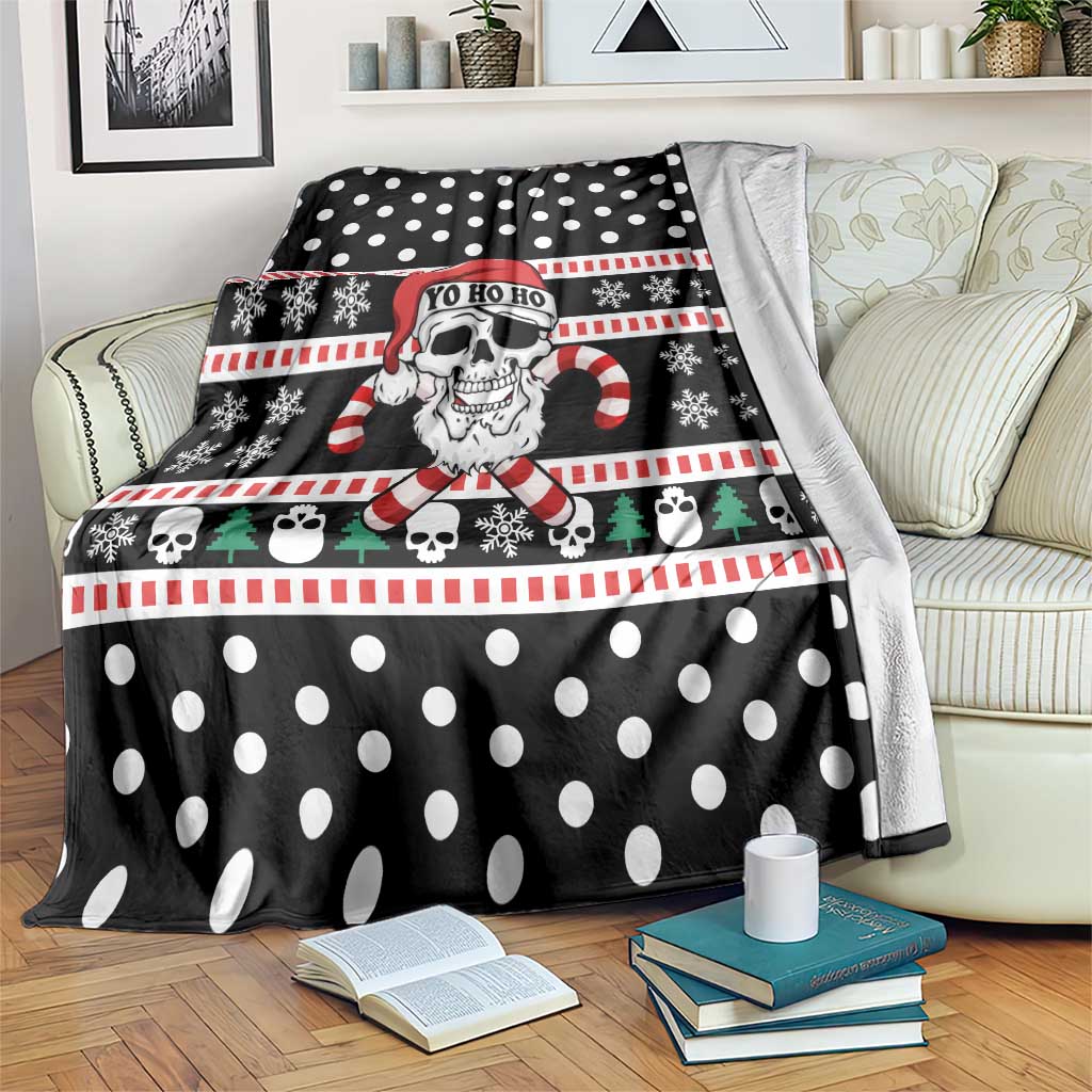 Skull Creepmas Christmas Yall Christmas Blanket Xmas Holiday Patterns - Wonder Print Shop