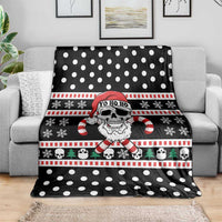 Skull Creepmas Christmas Yall Christmas Blanket Xmas Holiday Patterns - Wonder Print Shop