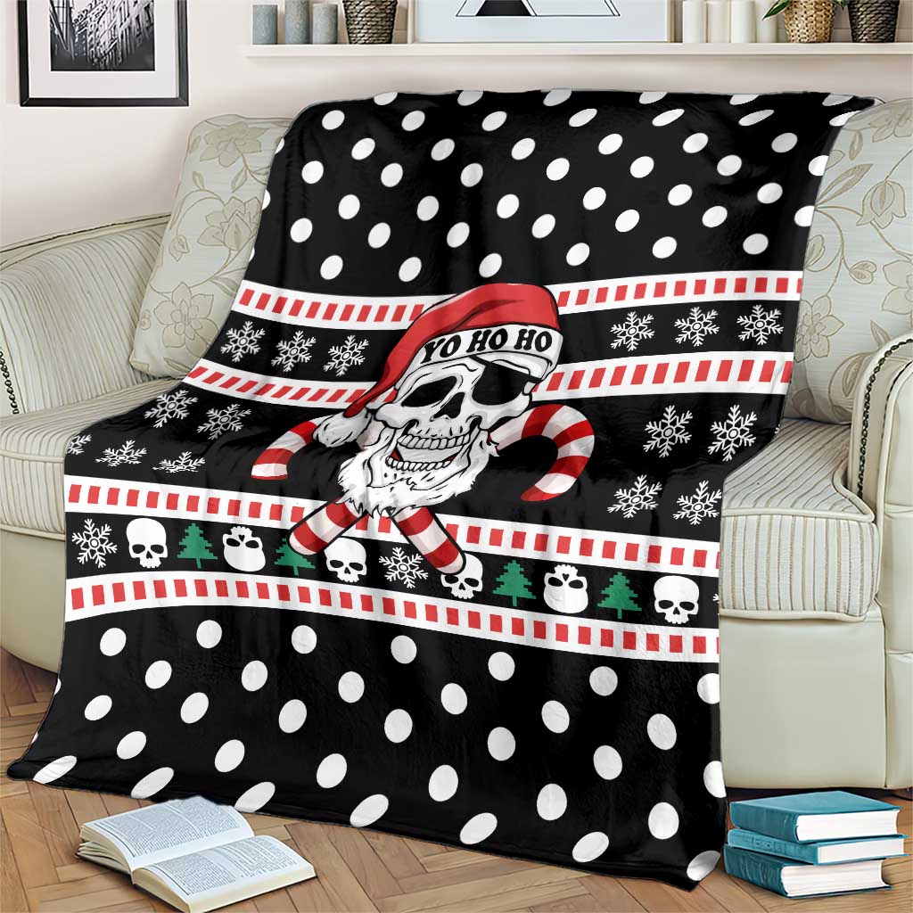 Skull Creepmas Christmas Yall Christmas Blanket Xmas Holiday Patterns - Wonder Print Shop