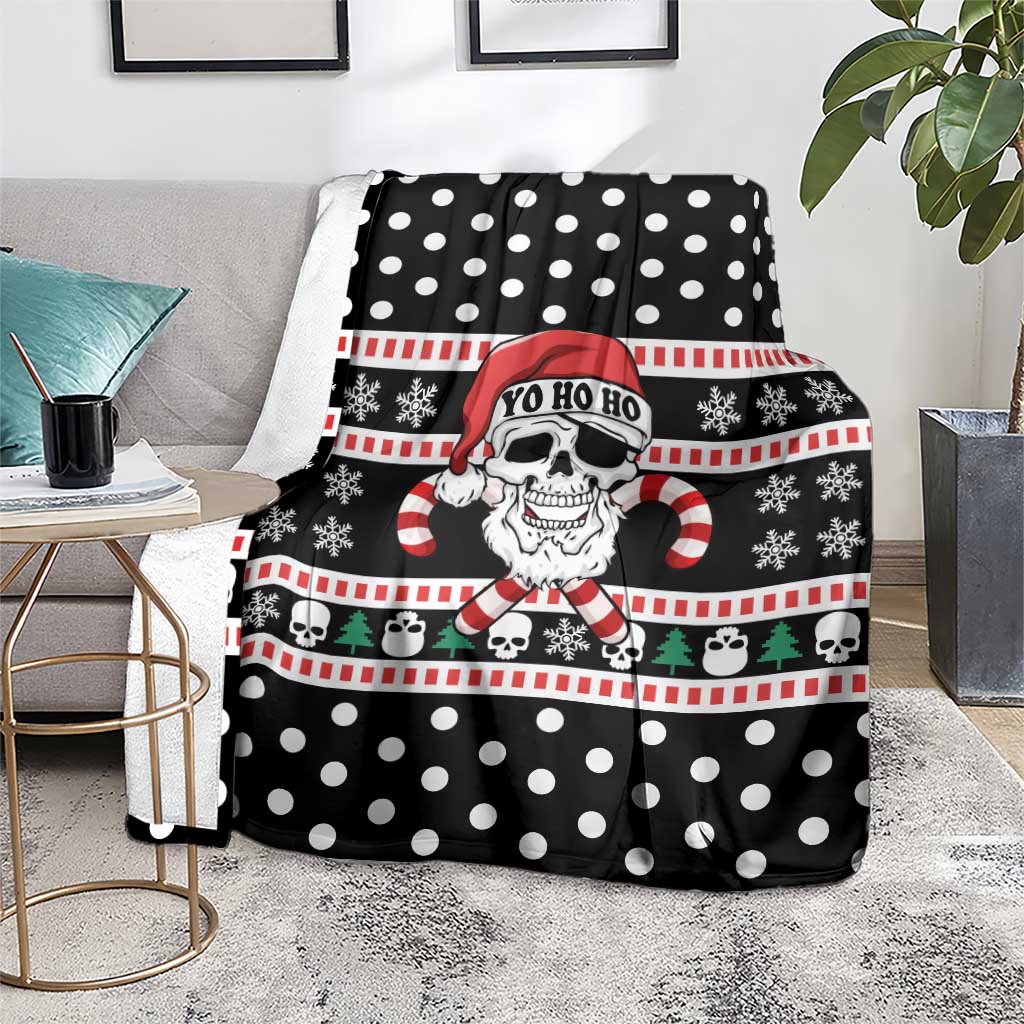Skull Creepmas Christmas Yall Christmas Blanket Xmas Holiday Patterns - Wonder Print Shop
