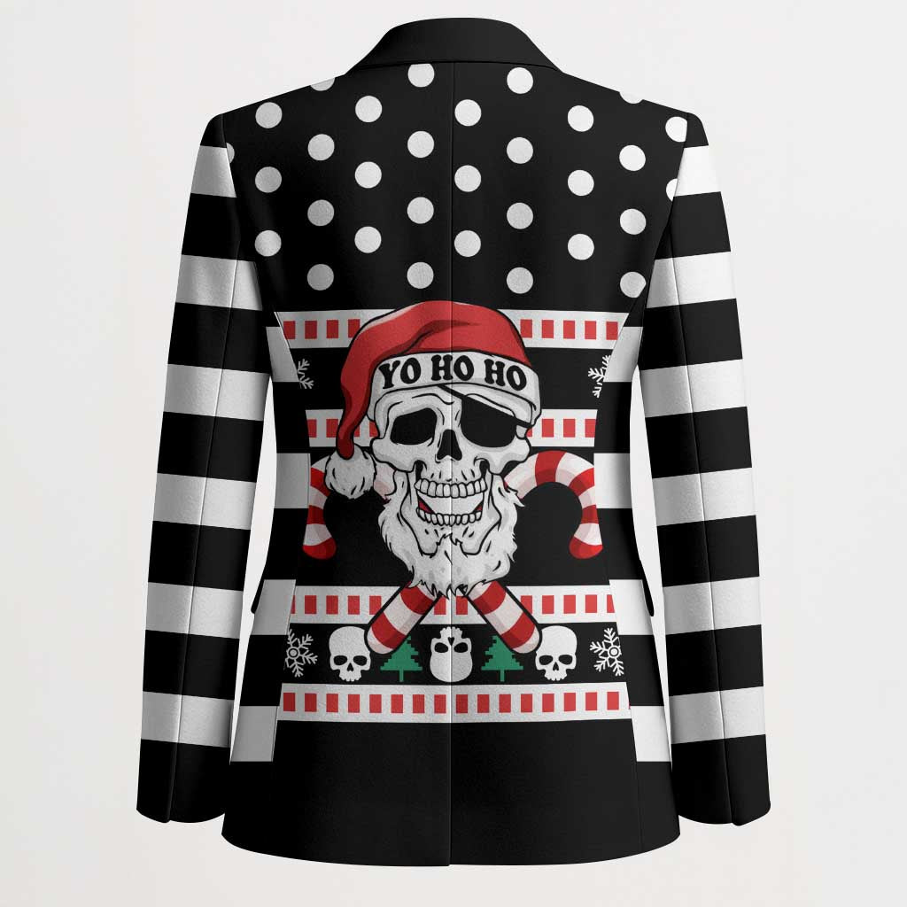 Skull Creepmas Christmas Yall Christmas Blazer Xmas Holiday Patterns - Wonder Print Shop