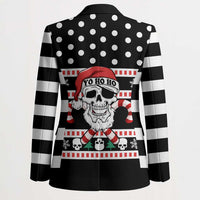 Skull Creepmas Christmas Yall Christmas Blazer Xmas Holiday Patterns - Wonder Print Shop