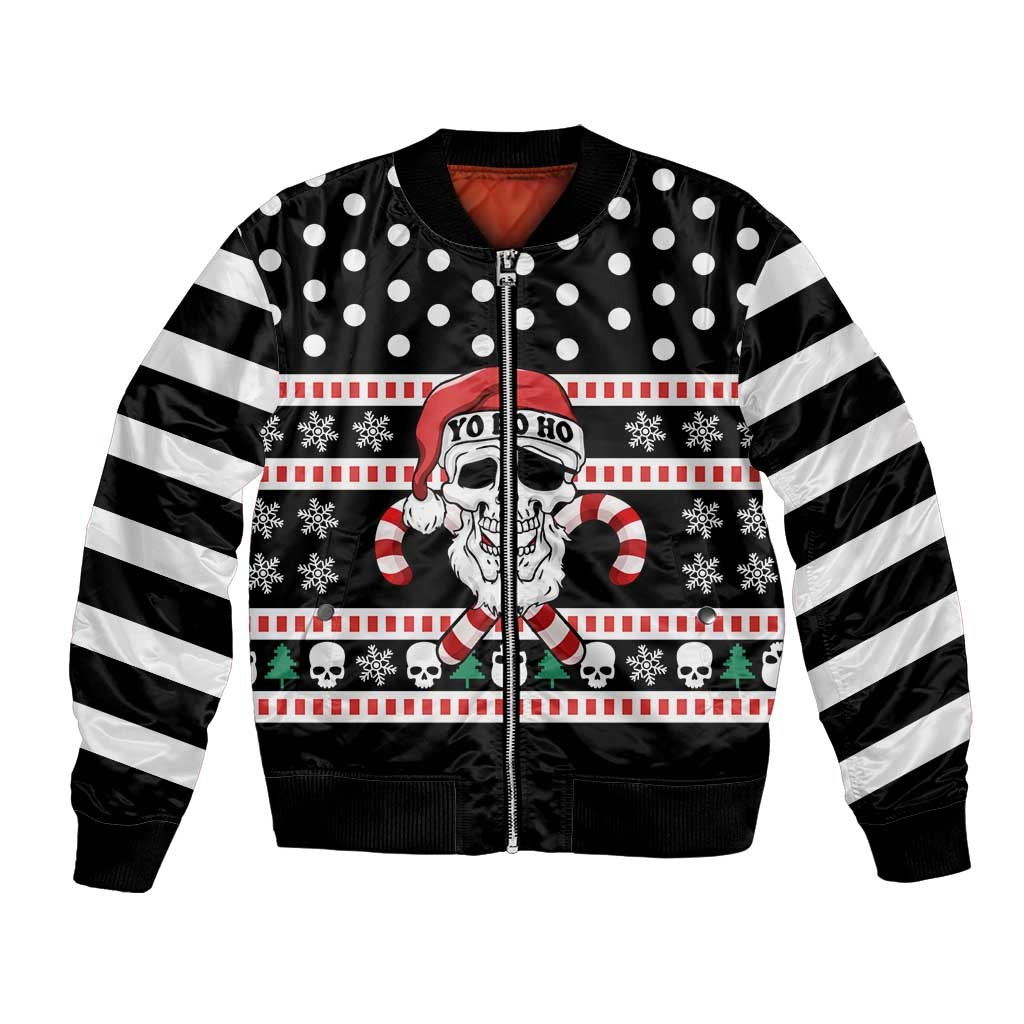 Skull Creepmas Christmas Yall Christmas Bomber Jacket Xmas Holiday Patterns - Wonder Print Shop