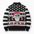 Skull Creepmas Christmas Yall Christmas Bomber Puffer Jacket Xmas Holiday Patterns - Wonder Print Shop