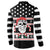 Skull Creepmas Christmas Yall Christmas Button Sweatshirt Xmas Holiday Patterns - Wonder Print Shop