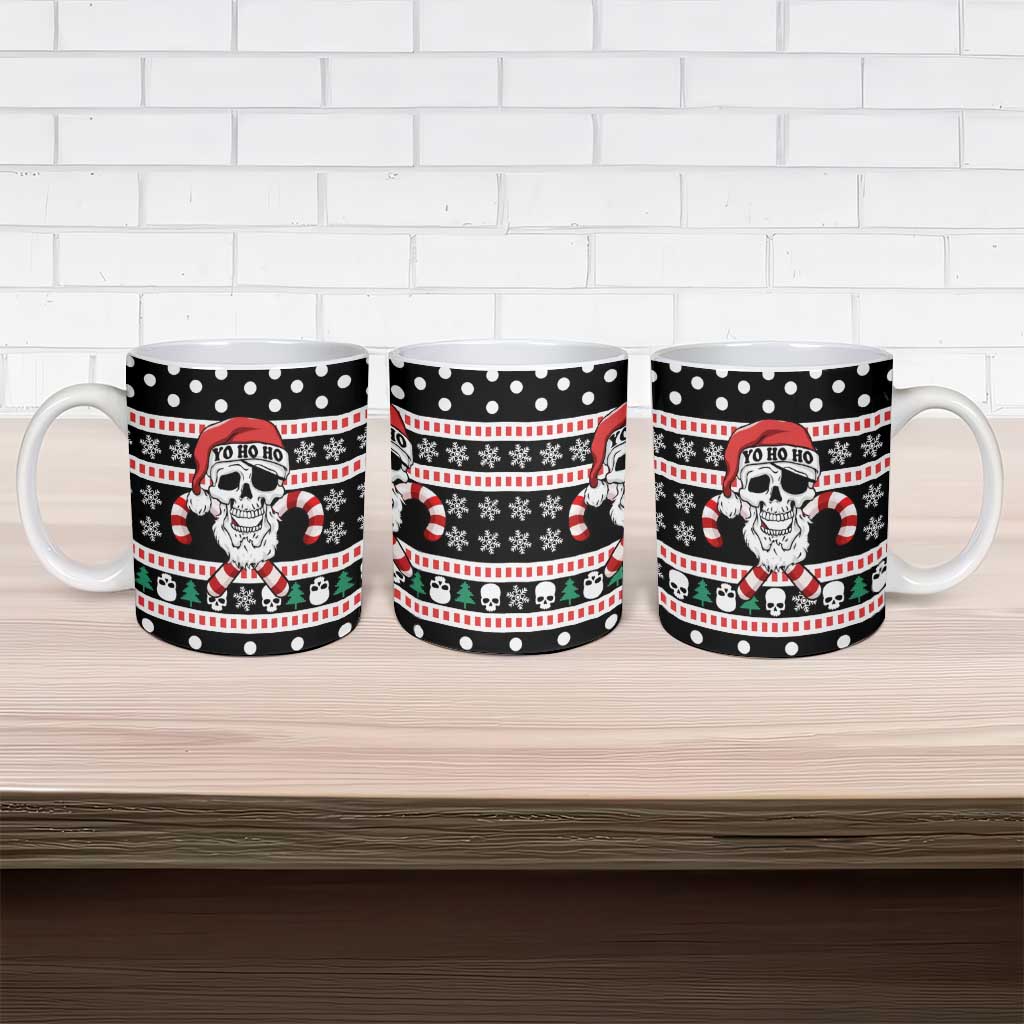 Skull Creepmas Christmas Yall Christmas Ceramic Mug Xmas Holiday Patterns - Wonder Print Shop