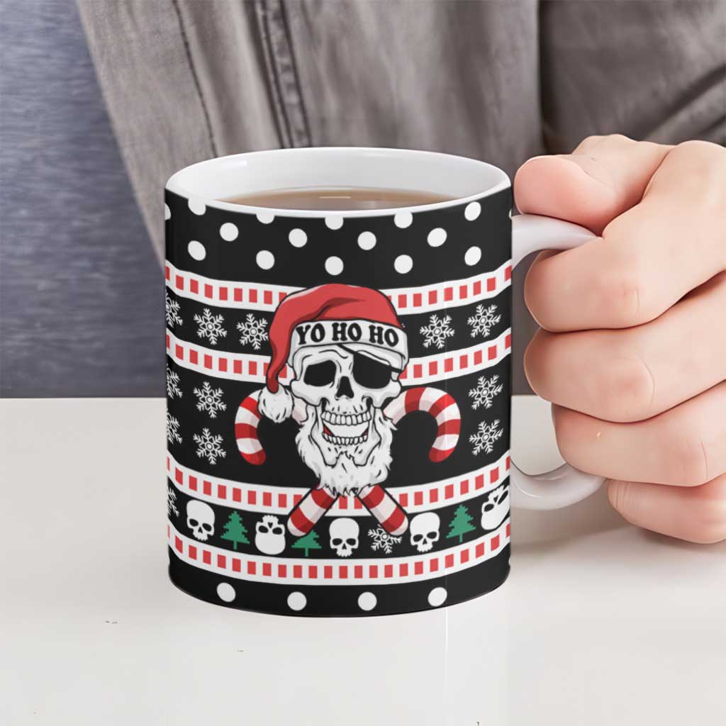 Skull Creepmas Christmas Yall Christmas Ceramic Mug Xmas Holiday Patterns - Wonder Print Shop