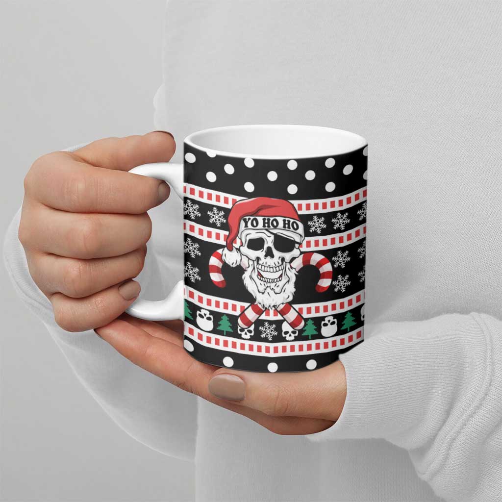 Skull Creepmas Christmas Yall Christmas Ceramic Mug Xmas Holiday Patterns - Wonder Print Shop