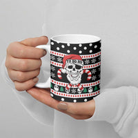 Skull Creepmas Christmas Yall Christmas Ceramic Mug Xmas Holiday Patterns - Wonder Print Shop