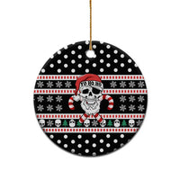 Skull Creepmas Christmas Yall Christmas Ceramic Ornament Xmas Holiday Patterns - Wonder Print Shop
