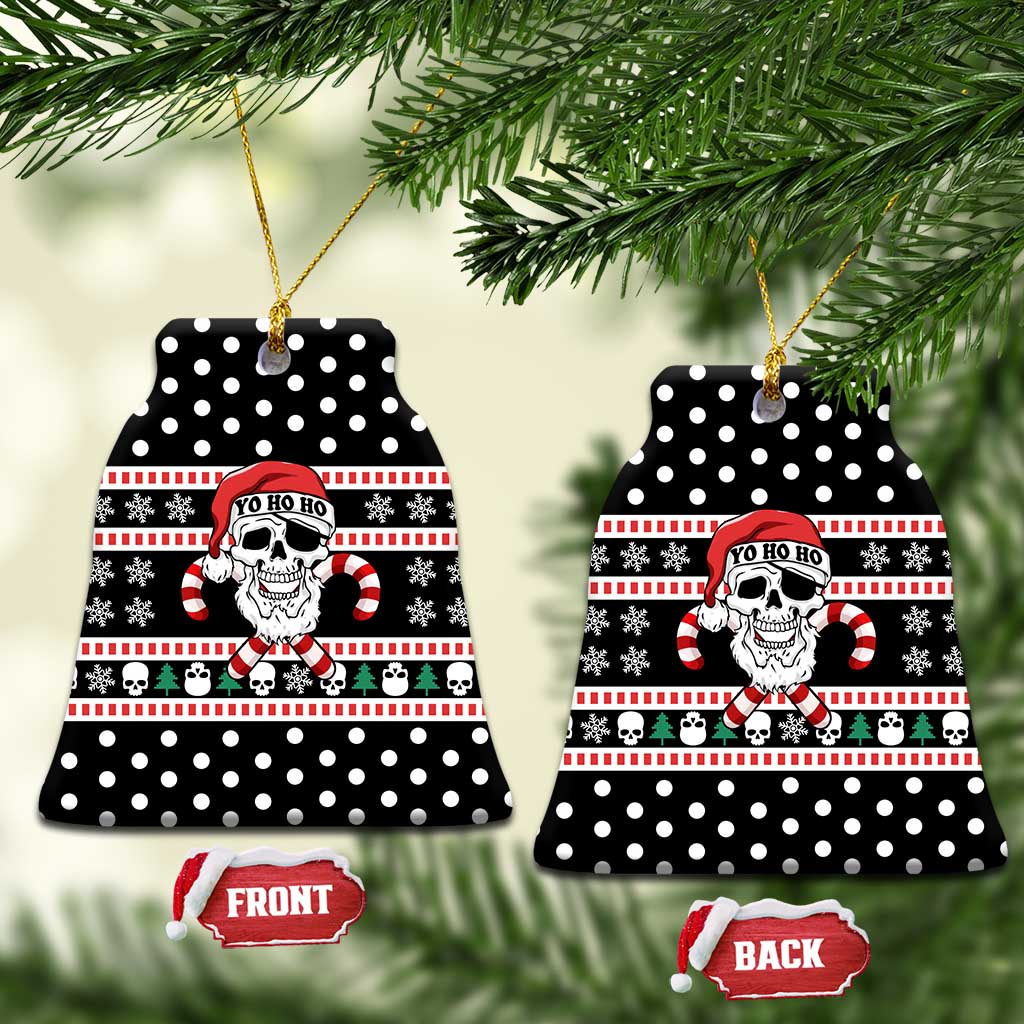 Skull Creepmas Christmas Yall Christmas Ceramic Ornament Xmas Holiday Patterns - Wonder Print Shop