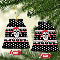 Skull Creepmas Christmas Yall Christmas Ceramic Ornament Xmas Holiday Patterns - Wonder Print Shop