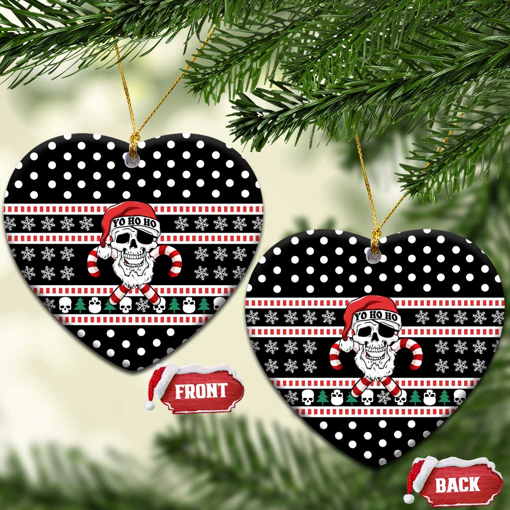 Skull Creepmas Christmas Yall Christmas Ceramic Ornament Xmas Holiday Patterns - Wonder Print Shop